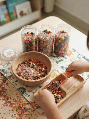 Small Wonders Sensory Play Kit with Wooden Tools