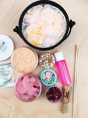 Small Wonders Potion Play Sensory Kit for Kids - Pastel, Pastel Wonderrdough Set