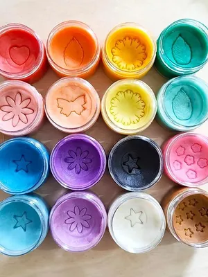 Wonderrdough Clay Craft Kit, 16 Colors - 16 Colours, Rainbow