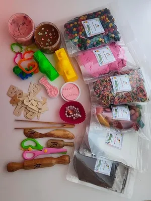 Small Wonders All-in-One Sensory Bundle Creative Playset - Wooden Sensory Sieve Kit