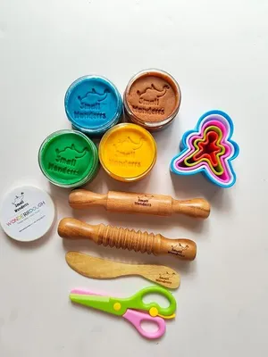 Wonderrdough Play Kit for Kids 13 Piece Set by Small Wonderrs