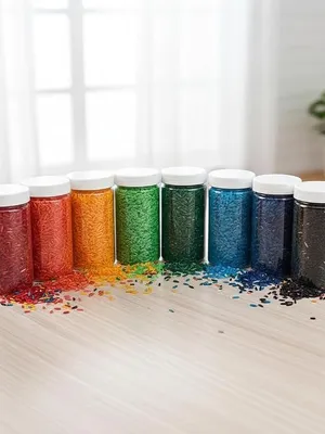 Small Wonderrs Coloured Rice Set 7 Jars 200g Rainbow Rice