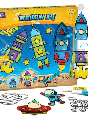 Window Art | Rocket