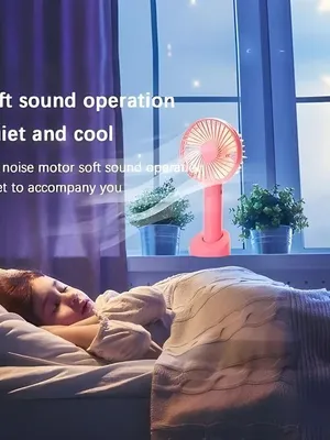 Todfod Mini USB Hand Fan – Portable Rechargeable Handheld Fan for Kids & Adults | Personal Cooling Desk & Travel Fan