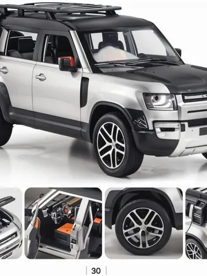 Todfod Remote Control SUV Car 1:16 Scale Die-Cast Metal Model with Opening Doors & Hood, LED Lights, Roof Rack, Realistic Green & White Design, Off|Road RC Toy for Kids & Adults