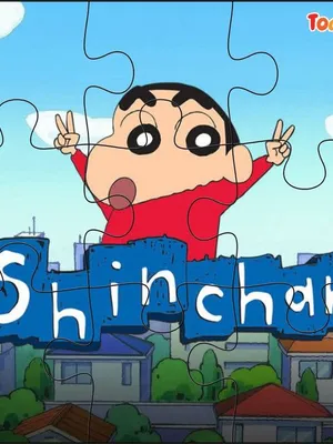 Wooden Jigsaw Puzzles Shinchan Anime Cartoon Characters For Kids 54 Pieces