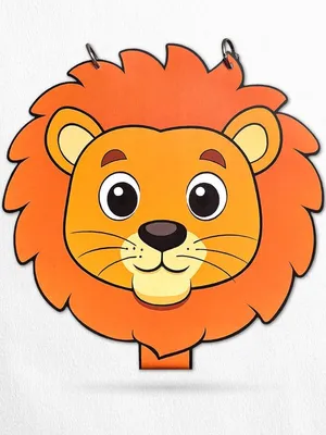Todfod Lion Shape Writing Book for Kids | Fun Animal Shaped Handwriting Practice Workbook | Preschool Tracing & Drawing Activity Book | Early Learning Educational Book for Toddlers & Nursery Kids