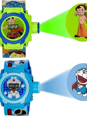 Todfod Kids Projector Watch 24 Images – Digital Watch with Cartoon Projection