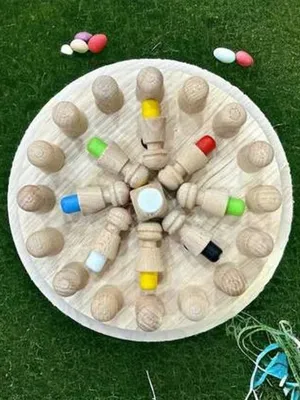 Todfod Matching Wooden Memory Match Stick Chess Game, BLOWEST Colorful, Funny Block Board Game, Early Educational Toy, Brain Trainig Games for Boys