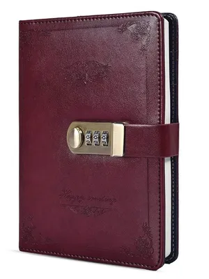 Digital Password Journal with Password, 160 Pages PU Leather Combination Lock Journal (Combination Loc K Diary) A5 Password Notebook Retro Privacy Journals Locking Personal Diary