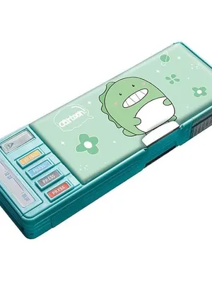 Multifunctional Pencil Box for Kids,Pencil Box for Boys, Kids Pencil Box for Boys & Girls, Magnetic Pencil Box for Boy, Pop up Pencil Box, Dinosaur Theme Return Theme) - Dinosaur Compass Box(Model 2)