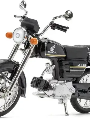 1:12 Simulated Jialing JH70 Motorcycle Gift Bike Model: Alloy Toy Model for Decoration Model of Motorcycle(Random Colour) (Jialing JH70)