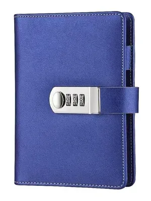 Waterproof Solid Diary with Lock for Girls, Refillable Locking Diary with Pen A5 Cute Marble Notebook with Combination Lock, 160 Pages locked journals Women and Teen Girls - Solide Digital Lock Diary