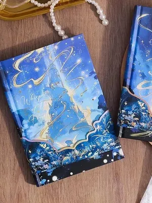 Whispers Of the Forest Luxury A5-256 Pages Vintage Fantasy Art Cover Hard Cover with Golden Accents Bohemian Style Personalized Notebook for Scrapbooking and Journaling Diary for Best Gift