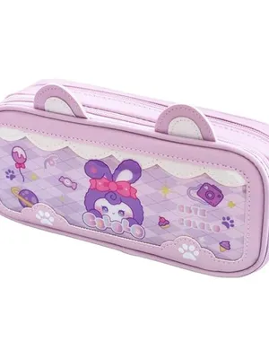 Cololo Pencil Case Double Layer EVA Cute Pencil Cases Aesthetic Pencil Case for Girls Large Capacity Pen Pencil Pouch Multifunctional Stationery Organizer for School