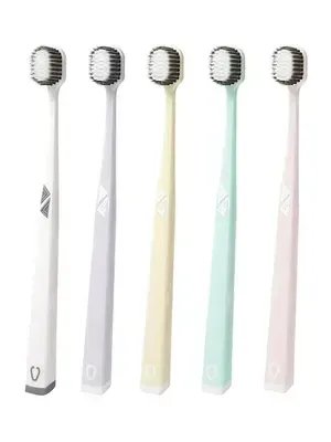 T-Brite × Pulsar Ultra-Soft Toothbrush Set of 5 – Wide Head, Super-Soft Fine Bristles, Gentle Gum Care, High-Density Bristle Design, Budget-Friendly Family Toothbrush Pack - Tb 1102 5(pr)