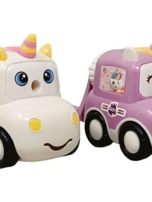Automatic Electric Pencil Sharpener for Kids, Battery Operated with Dust Box, Cartoon Astronaut Design, for School, Home, Office & Return Gifts (Car Sharpener)