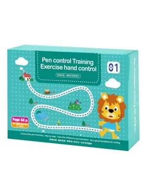 64 Pages Magical Tracing Workbook Set, Hand Writing Pen Control Training Book For Learning To Write The Alphabets & Numbers, Preschool Educational Reusable Learning Book For Kids