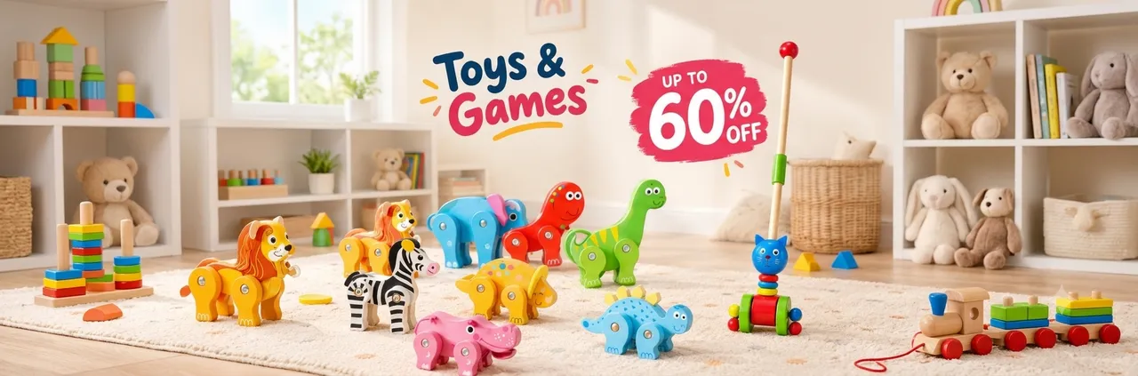 Toys Upto 60% off
