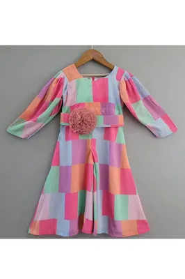 MULTICOLOUR PRINTED JUMPSUIT