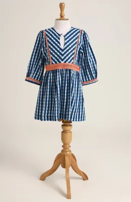 Cotton Checked dress
