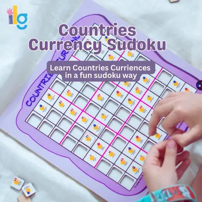 ilearnngrow Countries Currency Sudoku