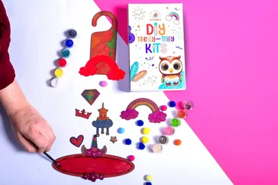 ilearnngrow Teeny Tiny Unicorn Door Handle & Name Plate Kit