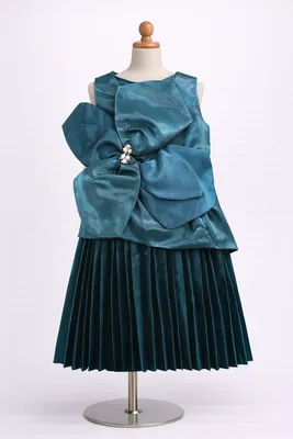 Dark Green Party Dress (CA028)