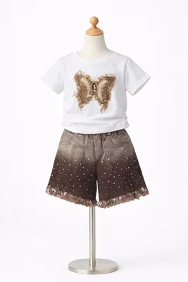 White Shorts Set (CA065)