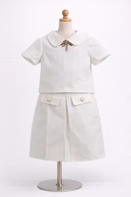 Cream Skirt Set (CA017)