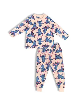 Full Sleeve And Pant Set Peach Snitch