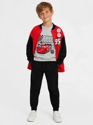Boys 3-Pc Cars Printed Jogging Set