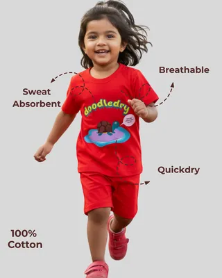 Feel Fresh Natural Cotton Unisex Baby & Kids Co-Ord Set — Puddle Turtle