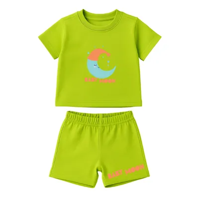 Worry-Free Natural Cotton Unisex Baby & Kids Co-Ord Set — Baby Moon