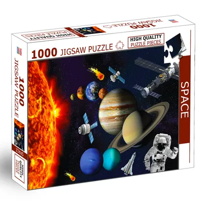 1000 Pcs Jigsaw Puzzle  Space