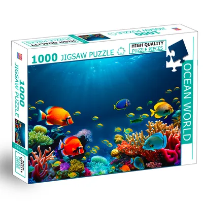 1000 Pcs Jigsaw Puzzle Ocean World