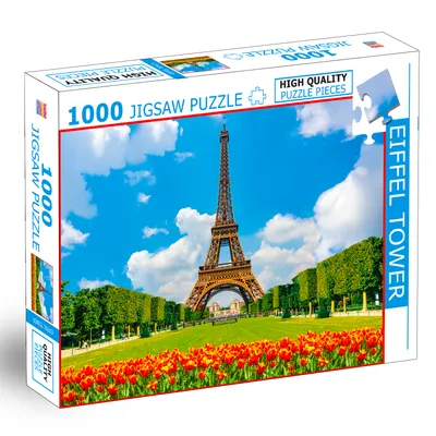 1000 Pcs Jigsaw Puzzle  Eiffel Tower