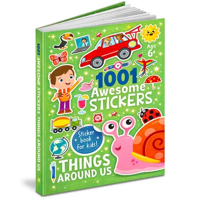 1001 Awsome Stickers - All In One