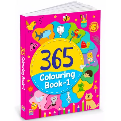 365 Colouring Book | Activity & Colouring Book for Kids | 365 Fun Colouring Pages | Drawing, Creativity & Learning Book for Boys & Girls | Ages 3–8 | Premium Quality Paper