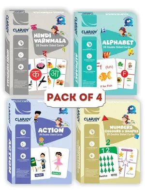 Clapjoy Double Sided Flash Cards