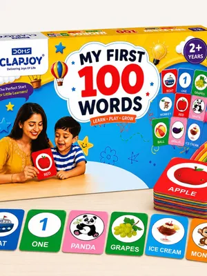Clapjoy Educational Flash Cards My First 100 Word