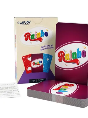 Clapjoy Rainbo Fun Card Game 