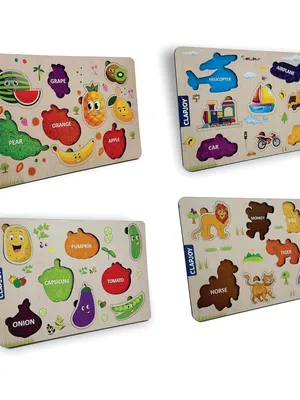 Clapjoy Wooden Learning Educational Board