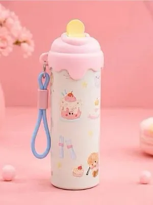 Cute icecream theme water bottle