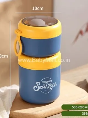 Seal lock stakable lunch box