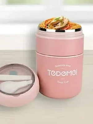 Double layer lunch box