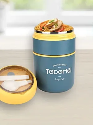 Double layer lunch box