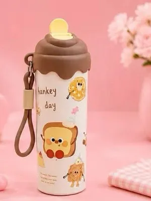 Cute icecream theme water bottle