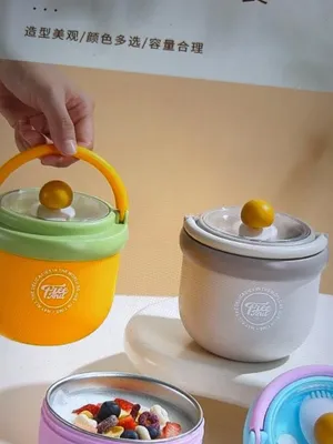 Trendy Soup cup with handle