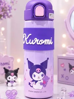 My Melody & kuromi  theme dual opening water bottle